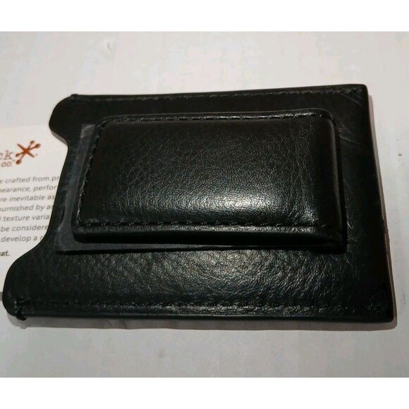 House of Jack Co. Rip Slim Money Clip Wallet for Men, Strong Magnetic Front - Picture 2 of 16